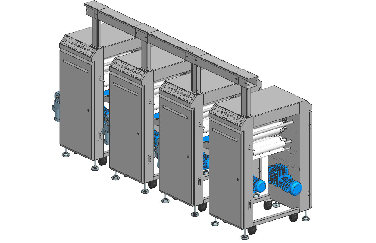 Space-Eficiens Design in Home Pizza Massam Roller Machines