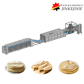L&iacute;nea de producci&oacute;n de tortillas con m&aacute;quina autom&aacute;tica JKBP-650