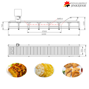 Whakaritea Taco Shell Fryer Machine Production Raina